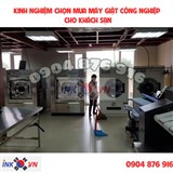 Kinh Nghiệm Chọn Mua Máy Giặt Công Nghiệp Cho Khách Sạn
